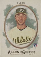 2017 Topps Allen & Ginter #268 Matt Olson Baseball Card