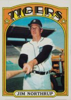 1972 Topps #408 Jim Northrup Baseball Card