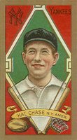 1911 Gold Borders Broadleaf Back #32 Hal Chase both ears, diamond frame ends below shoulders Baseball Card