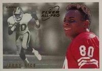 1993 Fleer All-Pros #15 Jerry Rice Football Card