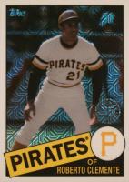 2020 Topps Silver Pack 1985 Chrome Promo #33 Roberto Clemente Series 2 Baseball Card
