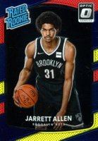 2017 Panini Donruss Optic #179 Jarrett Allen Red/Yellow Basketball Card