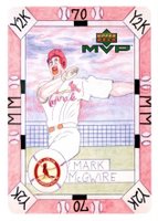 2000 Upper Deck MVP Draw Your Own Card #DT4 Mark McGwire Baseball Card