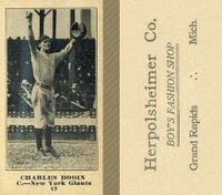 1916 Herpolsheimer Co. #49 Charles Dooin Baseball Card
