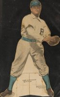 1910 American Caramel Die-Cuts # Fred Clarke Fielding Baseball Card
