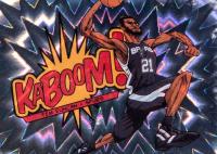 2013 Panini Innovation Kaboom #7 Tim Duncan Basketball Card