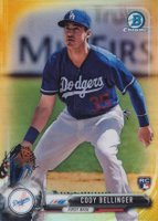 2017 Bowman Chrome #27 Cody Bellinger Gold Refractor Baseball Card