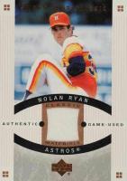 2005 Upper Deck Sweet Spot Classic Classic Materials #CM-NR Nolan Ryan Baseball Card