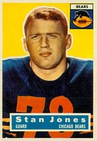 1956 Topps #71 Stan Jones Football Card