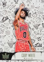 2019 Panini Court Kings #142 Coby White Basketball Card