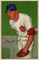 1952 Bowman #186 Frank Smith Baseball Card
