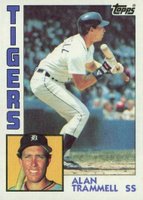1984 Topps #510 Alan Trammell Baseball Card