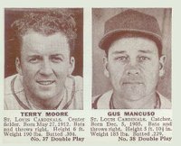 1941 Double Play #37/38 Moore/Mancuso Baseball Card