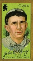 1911 Gold Borders #110 Johnny Kling Baseball Card