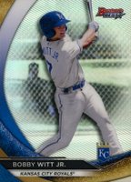2020 Bowman's Best Top Prospects #TP20 Bobby Witt Jr. Refractor Baseball Card