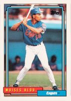 1992 Topps Traded #4T Moises Alou Baseball Card