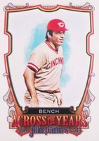 2013 Topps Allen & Ginter Across the Years #ATYJB Johnny Bench Baseball Card