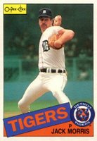 1985 O-Pee-Chee #382 Jack Morris Baseball Card