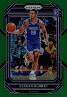 2022 Panini Prizm #245 Keegan Murray Green Prizm Basketball Card