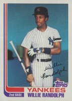 1982 Topps #569 Willie Randolph Baseball Card