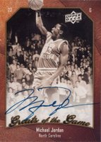 2009 Upper Deck Greats of the Game #6 Michael Jordan Autograph Basketball Card