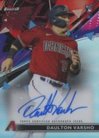 2021 Topps Finest Finest Autographs #DV Daulton Varsho Baseball Card