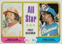 1974 Topps #332 All-Star First Basemen Baseball Card