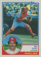 1983 Topps #175 Bo Diaz Baseball Card