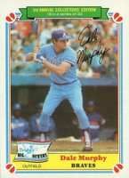 1983 Drake's #18 Dale Murphy Baseball Card