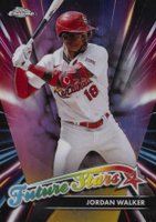 2024 Topps Chrome Future Stars #FS6 Jordan Walker Baseball Card