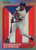 1997 Bowman Chrome International #30 Roberto Alomar Refractor Baseball Card