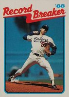 1989 Topps #5 Orel Hershiser Baseball Card