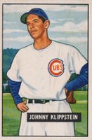 1951 Bowman #248 Johnny Klippstein Baseball Card