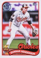 2024 Topps 1989 Topps Baseball #89B2-10 Gunnar Henderson Series 2 Baseball Card