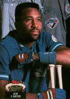 1992 Stadium Club #10 Joe Carter Baseball Card