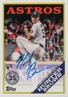 2023 Topps 1988 Topps Baseball Autographs #88BAHB Hunter Brown Series 2 Baseball Card