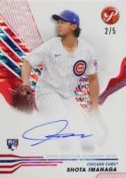 2024 Topps Pristine Pristine Autographs #PASI Shota Imanaga Red Pristine Baseball Card