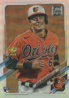 2021 Topps #143 Ryan Mountcastle Rainbow Foil Baseball Card