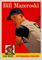 1958 Topps #238 Bill Mazeroski Baseball Card