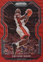 2020 Panini Prizm #195 Dwyane Wade Ruby Wave Basketball Card
