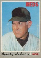 1970 O-Pee-Chee #181 Sparky Anderson Baseball Card