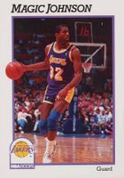 1991 Hoops Prototypes 00 #003 Magic Johnson Basketball Card