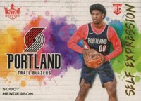 2023 Panini Court Kings Self Expression #29 Scoot Henderson Basketball Card