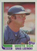 1982 Topps #720 Greg Luzinski Baseball Card