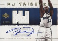 2001 Upper Deck MJ Tributes Portrait of a Champion  #PCJ5 Michael Jordan Basketball Card