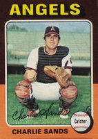 1975 Topps #548 Charlie Sands Baseball Card
