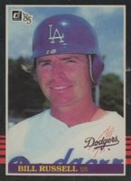 1985 Donruss #93 Bill Russell Baseball Card