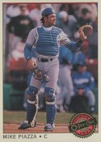 1993 O-Pee-Chee Premier #26 Mike Piazza Baseball Card