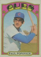 1972 Topps #512 Paul Popovich Baseball Card