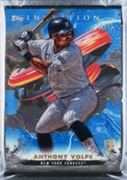 2023 Topps Inception #105 Anthony Volpe Blue Baseball Card